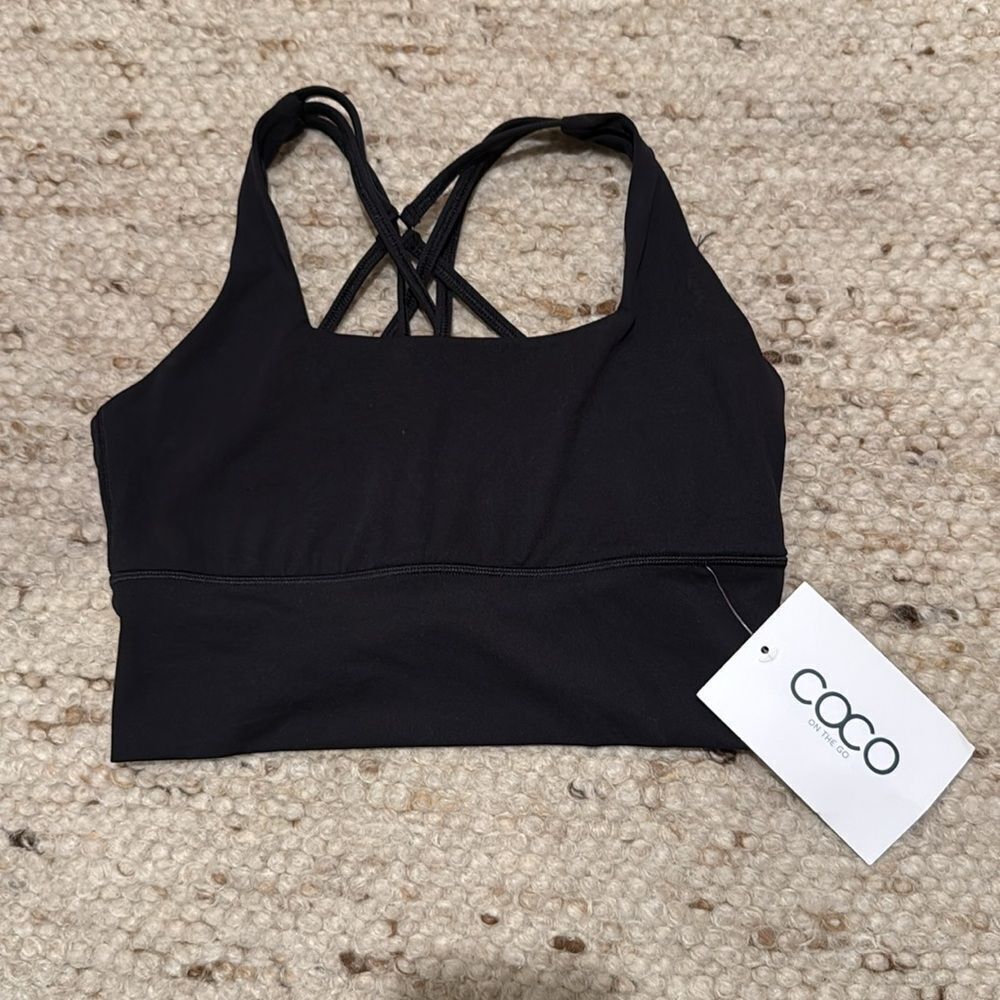 NWT COCO on the go Lauren Sports Bra XS - Picture 4 of 5